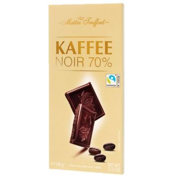 Zartbitterschokolade mit Kaffee (mind. 70% Kakao)